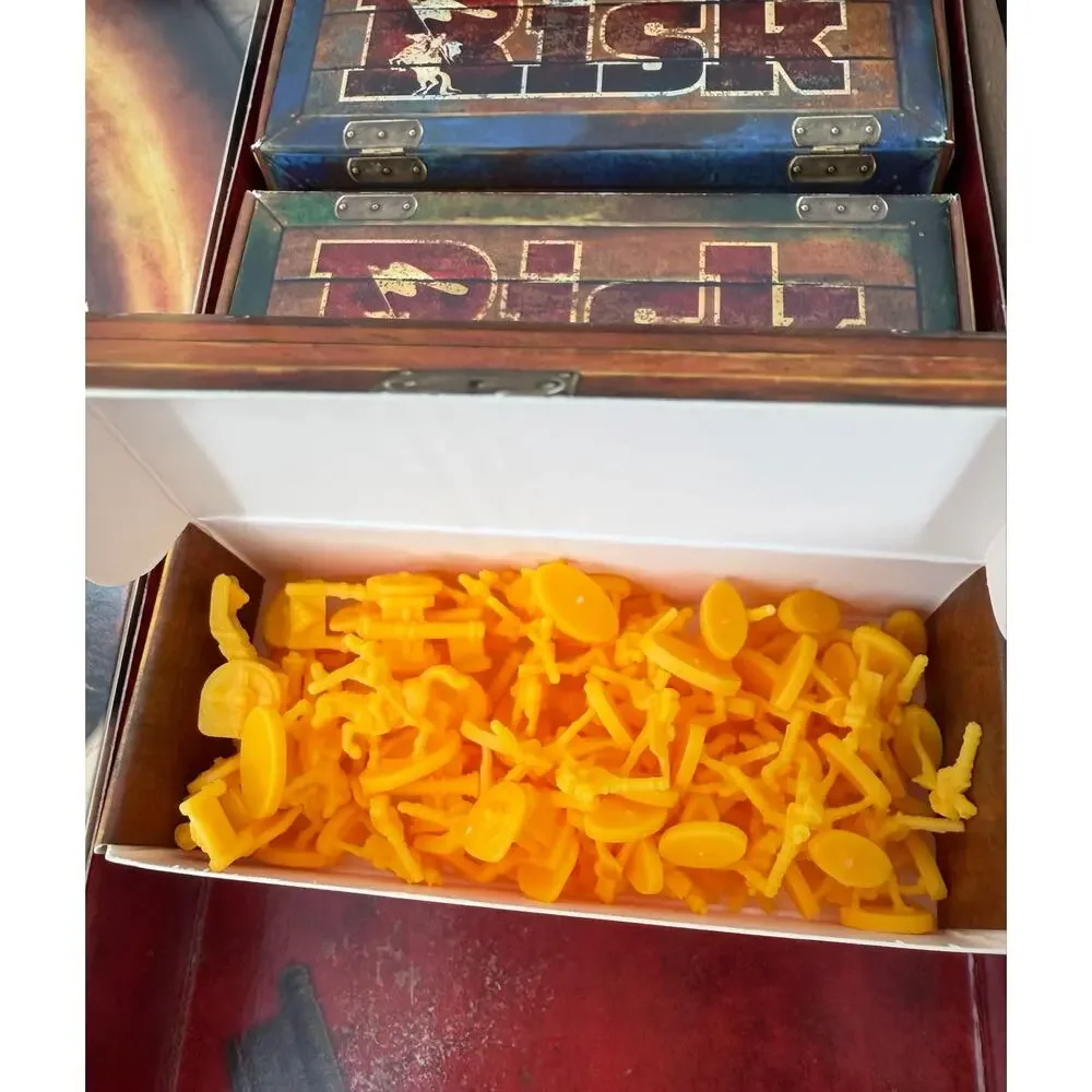 Risk: The Game of Strategic Conquest, RISK Board Game Complete with War Crates